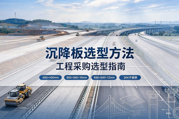 金东沉降板选择方法