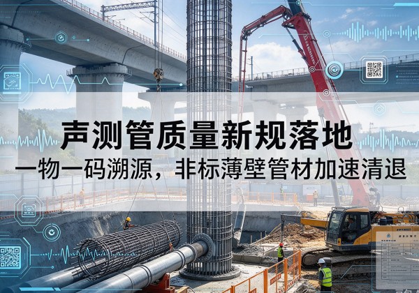 金东声测管质量新规落地，一物一码溯源，非标薄壁管材加速清退